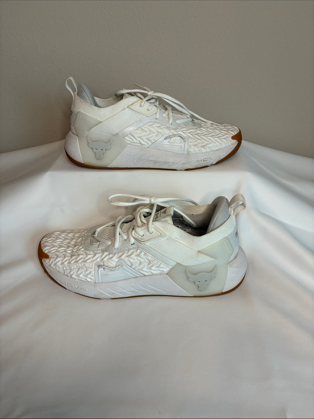 Under Armour Project Rock ' White Training Shoes
